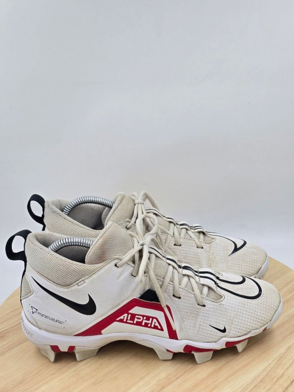 Nike Alpha Menace 3 Shark Football Cleats Mens CV0582-103 Sz 7